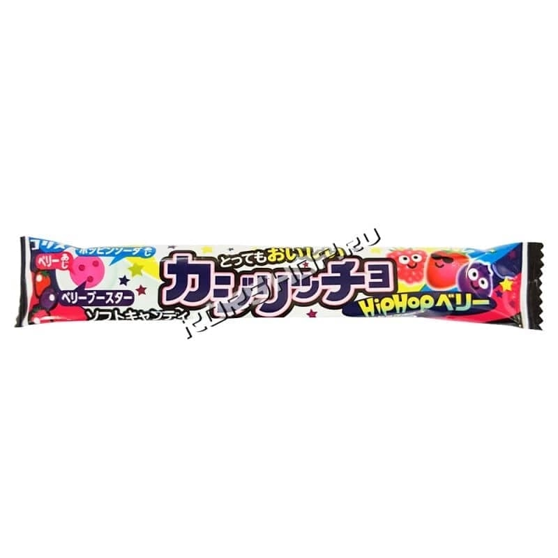 Конфета с ягодным вкусом Hip-Hop Belly Soft Candy Kajiriccho Coris, Япония, 16 г