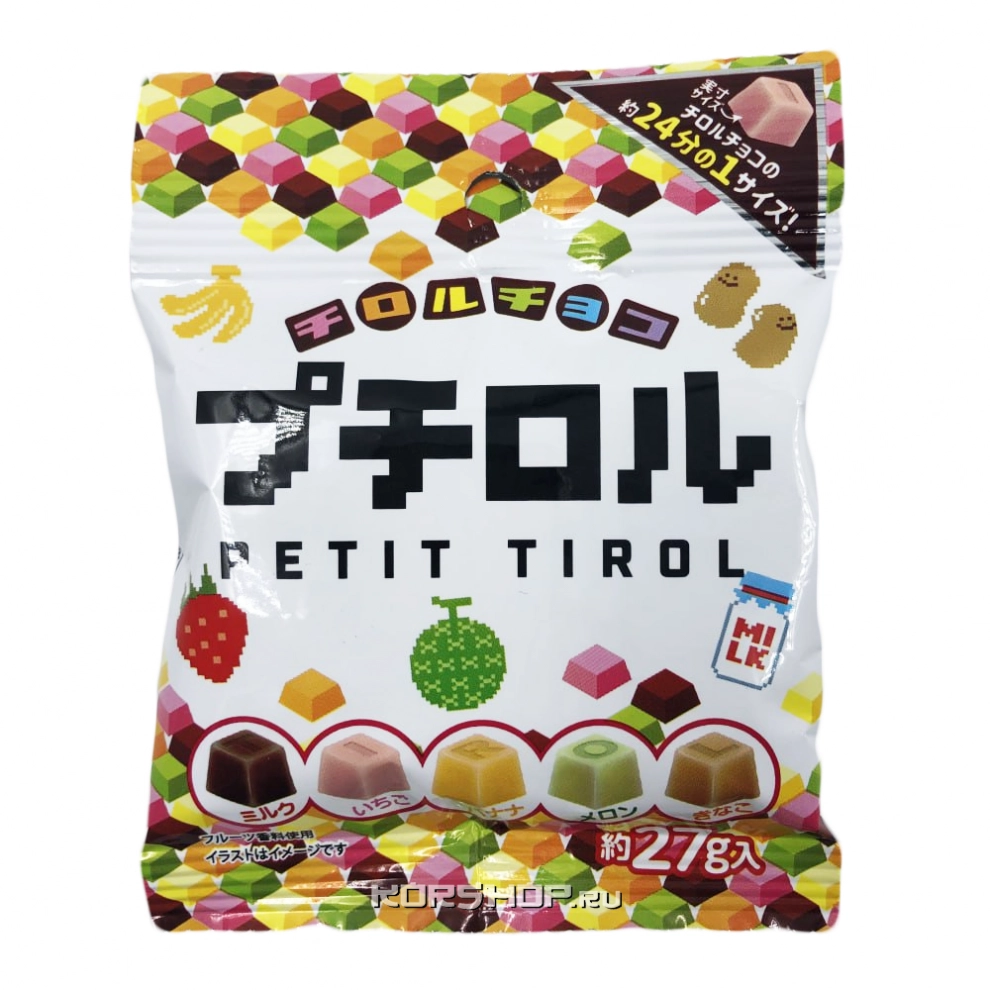 Шоколад ассорти Petit Tirol, Япония, 27 г