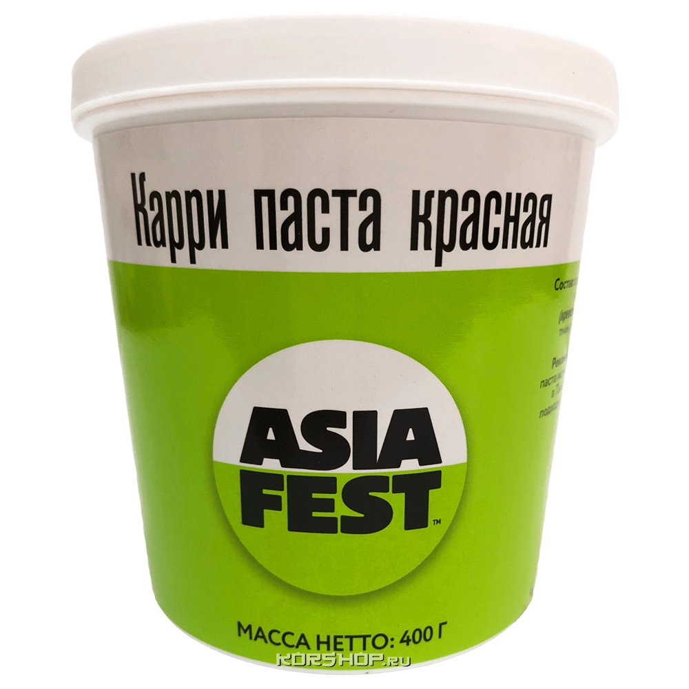 Красная Карри паста Asia Fest, Китай, 400 г Красная Карри паста Asia Fest, Китай, 400 г
