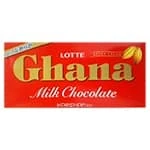 Молочный шоколад Гана Ghana Milk Lotte, Япония, 50 г