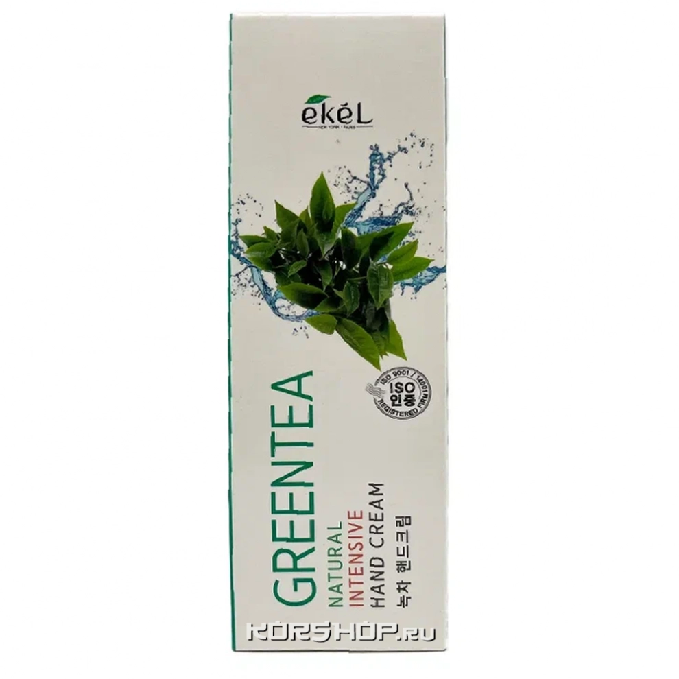 Крем для рук с экстрактом зелёного чая Intensive Hand Cream Ekel, Корея, 100 мл Крем для рук с экстрактом зелёного чая Intensive Hand Cream Ekel, Корея, 100 мл