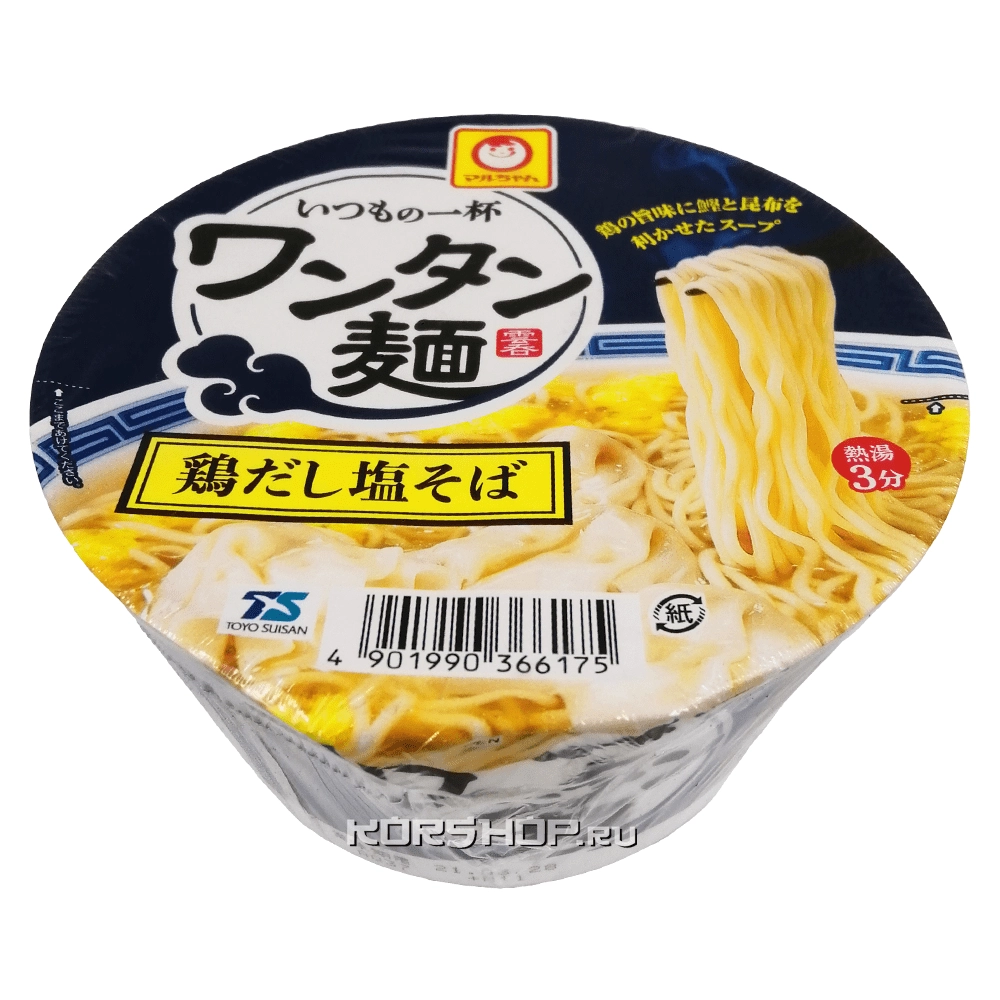 Лапша б/п с пельменями вонтон со вкусом курицы с солью и перцем Toyo Suisan, Япония, 95 г. Лапша б/п с пельменями вонтон со вкусом курицы с солью и перцем Toyo Suisan, Япония, 95 г.