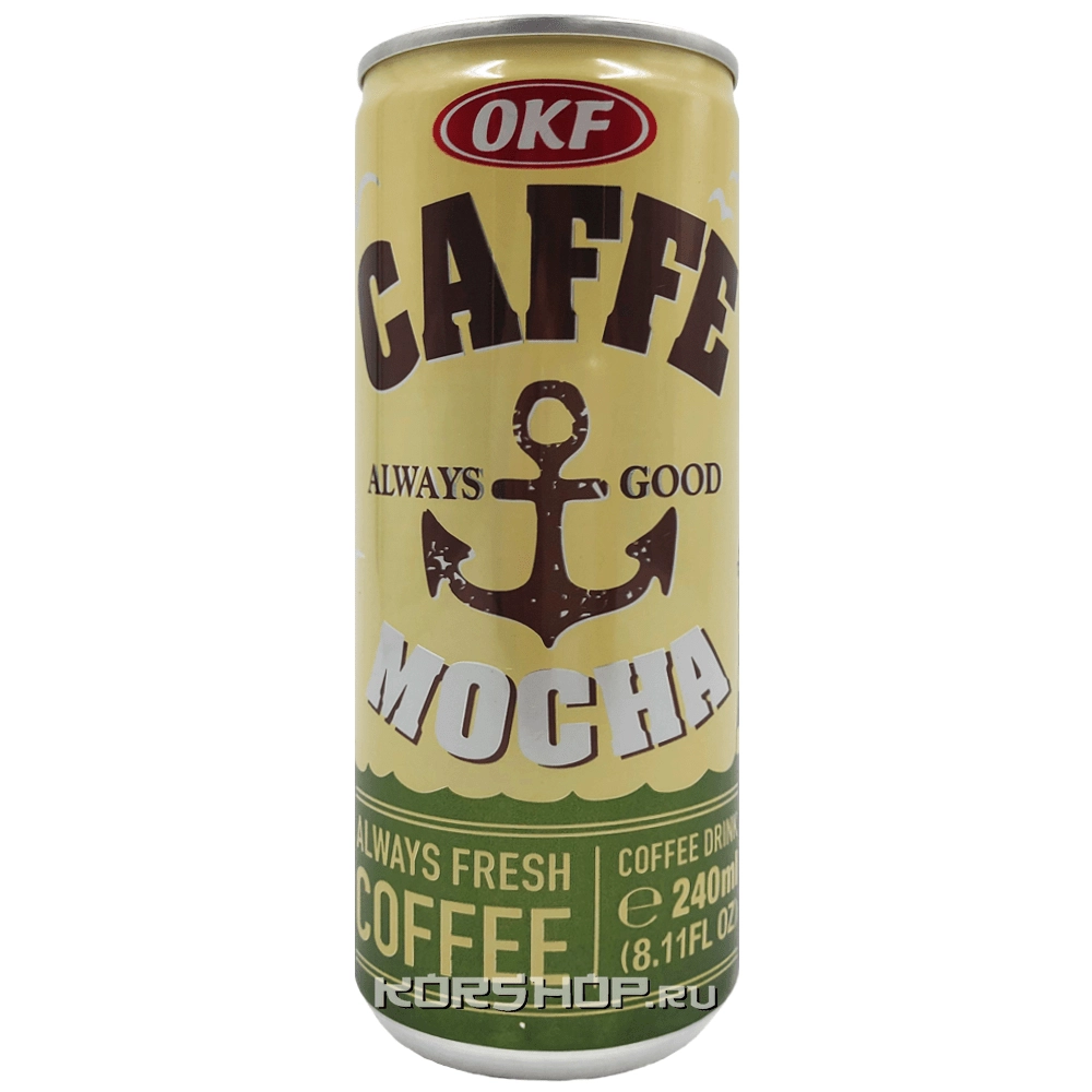 Кофейный напиток Мокко OKF, Корея, 240 мл Кофейный напиток Мокко OKF, Корея, 240 мл