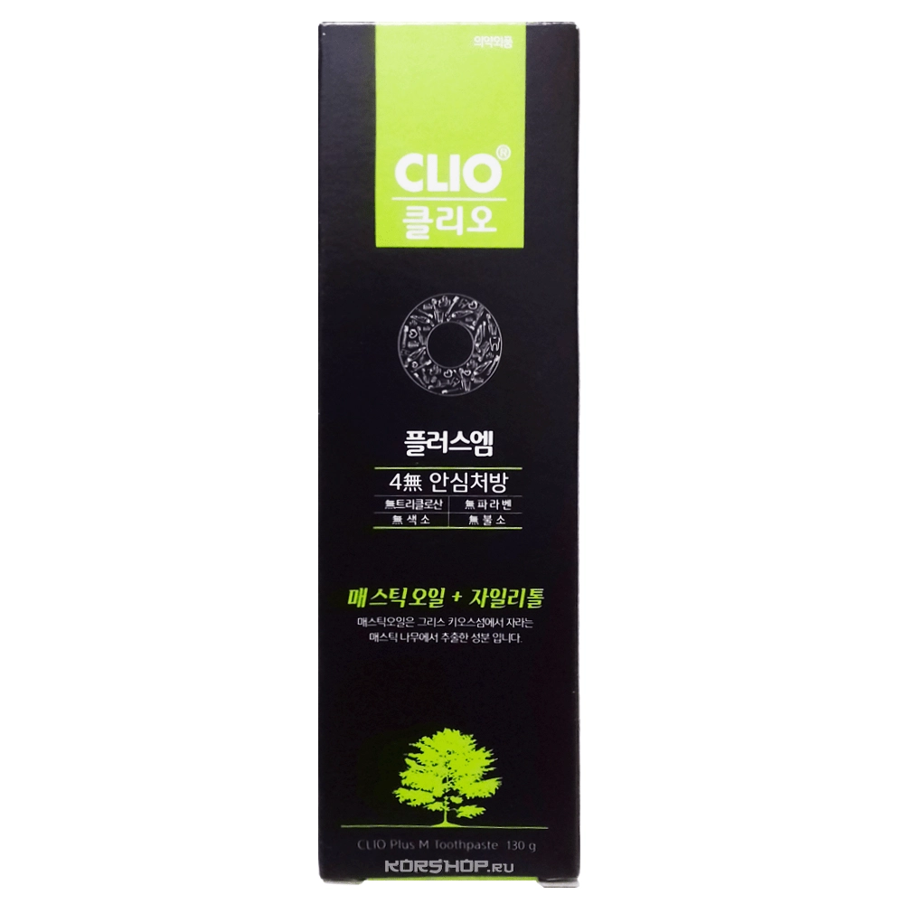 Зубная паста для здоровья десен и свежести дыхания Plus-M Clio, Корея, 130 г