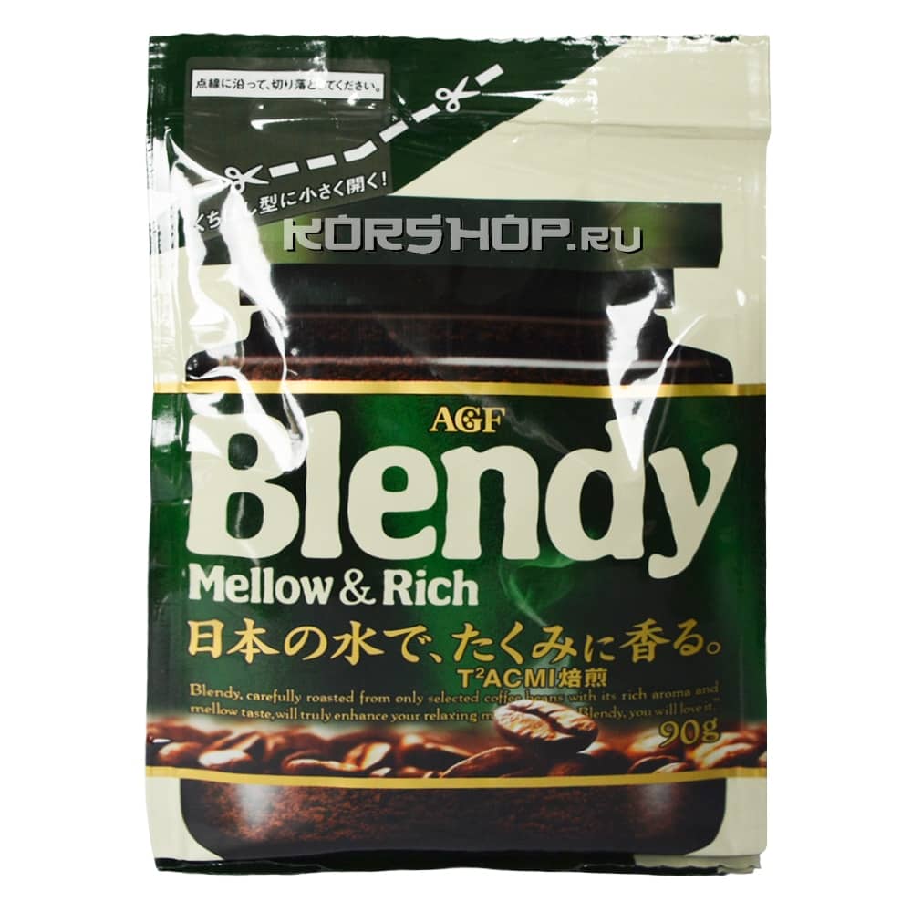 Кофе растворимый (особый вкус) Килиманджаро Blendy AGF (м/у), Япония, 90 г