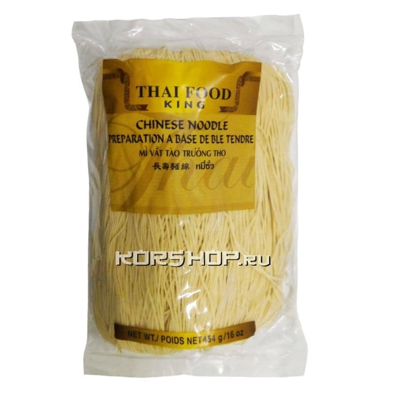 Белая китайская лапша Thai Food King, Таиланд, 454 г...