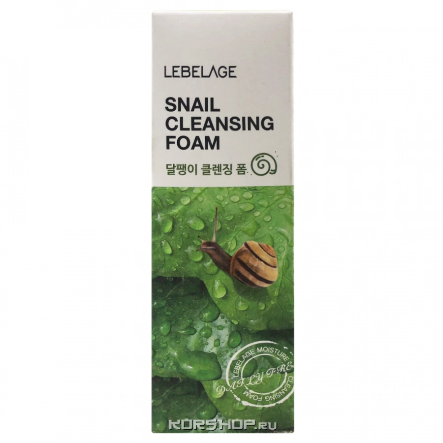 Пенка для умывания с муцином улитки Lebelage, Корея, 100 мл