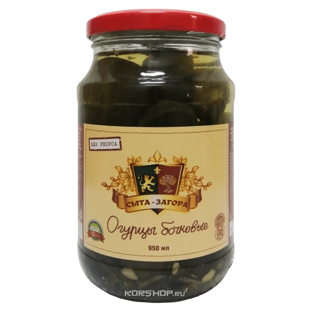 Бочковые огурцы &quot;Сыта-Загора&quot;, 950 мл
