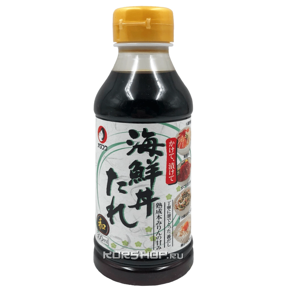 Соевый соус для морепродуктов Otafuku, Япония, 300 мл Соевый соус для морепродуктов Otafuku, Япония, 300 мл