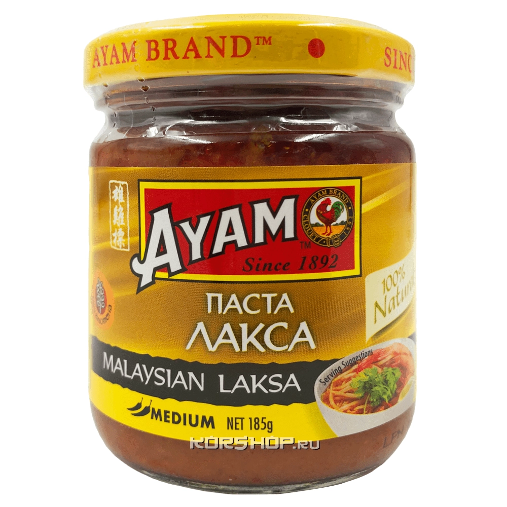 Паста Лакса Ayam, Малайзия, 185 г Паста Лакса Ayam, Малайзия, 185 г