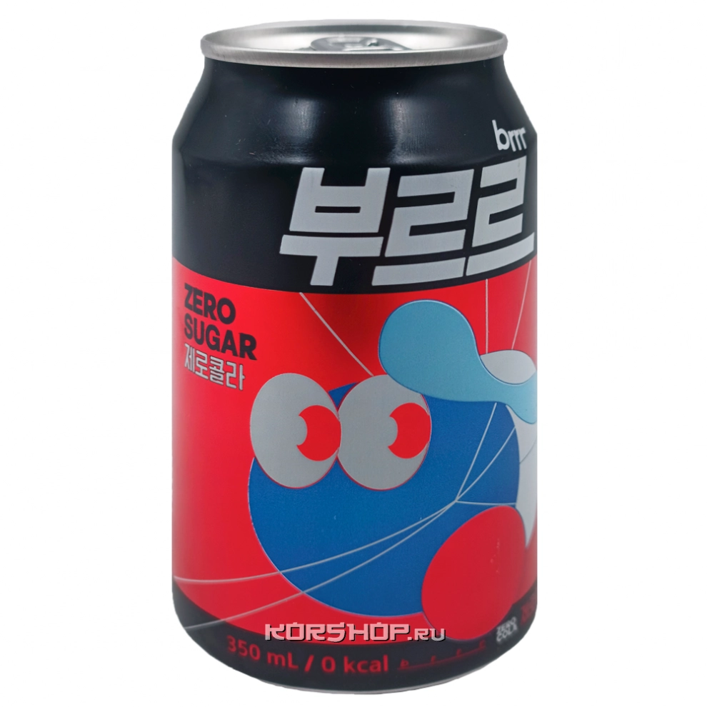 Газированный б/а напиток Кола Brrr Zero Cola Ilhwa, Корея, 350 мл