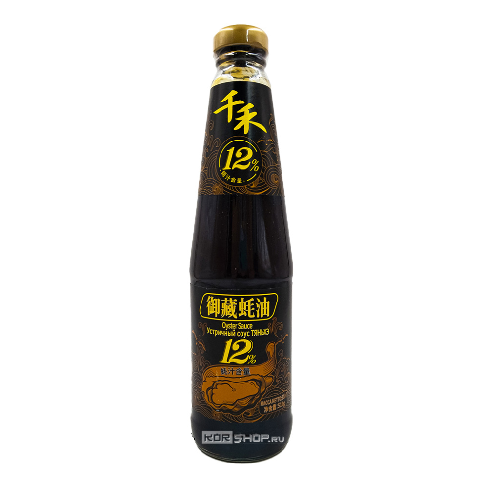 Устричный соус (12% устричного экстракта) Тяньхэ Qianhe, Китай, 510 г