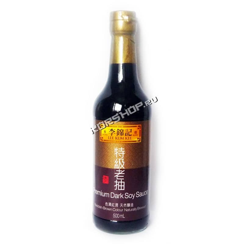 Соевый соус темный Premium Dark Lee Kum Kee 500мл.