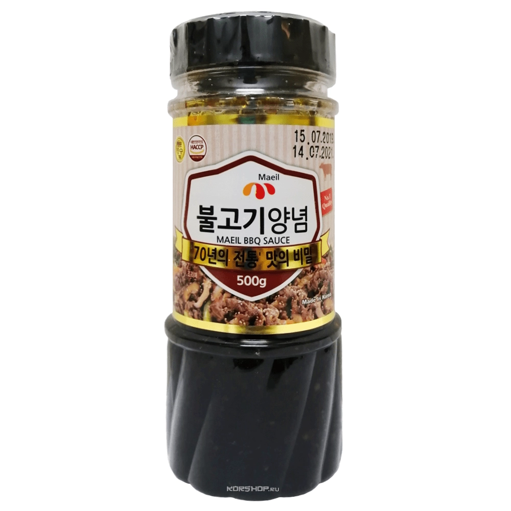 Соус маринад барбекю для говядины Бульгоги Kossia, Корея, 500 г Соус маринад барбекю для говядины Бульгоги Kossia, Корея, 500 г