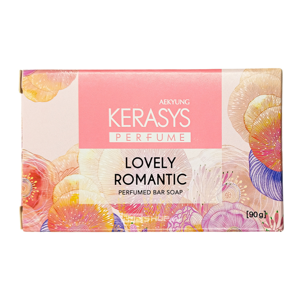 Мыло косметическое Романтик (парфюмированная линия) Lovely Romantic Perfume KeraSys, Корея, 90 г Мыло косметическое Романтик (парфюмированная линия) Lovely Romantic Perfume KeraSys, Корея, 90 г