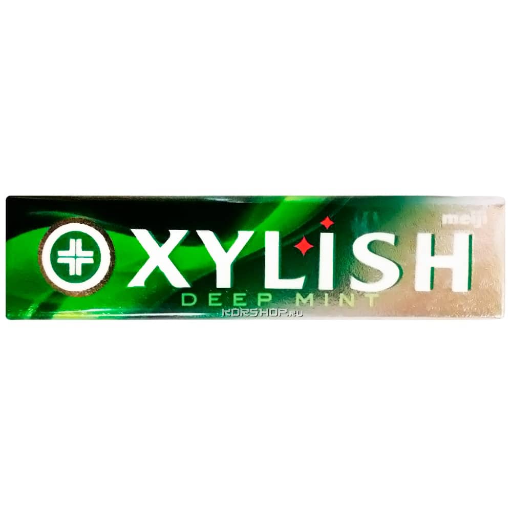 Жевательная резинка Xylish Deep Mint Meiji, Япония, 17 г