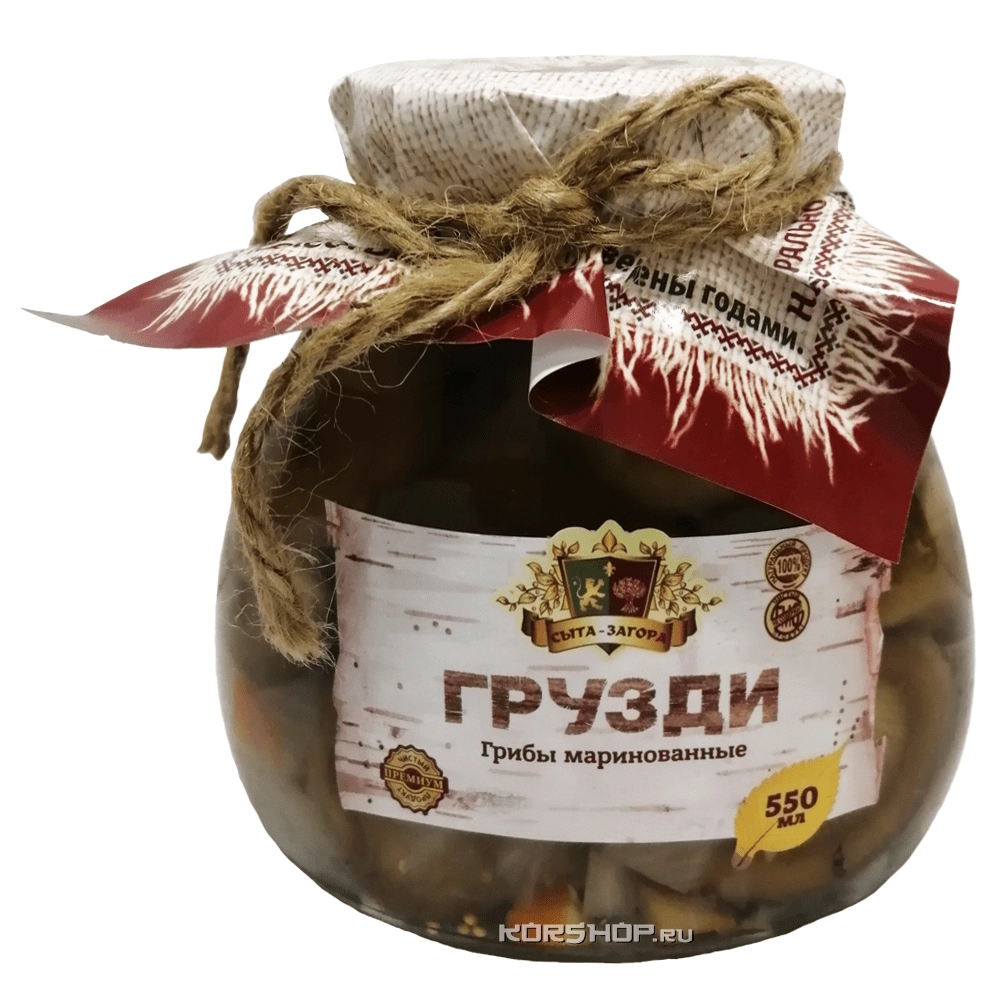 Маринованные грибы грузди "Сыта-Загора", 550 мл Маринованные грибы грузди "Сыта-Загора", 550 мл