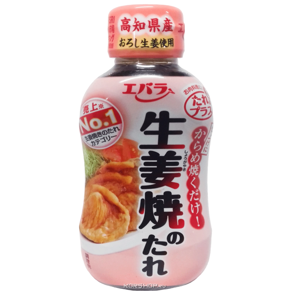 Соевый соус для жареного мяса с имбирем Щега Яки но Тарэ Ebara, Япония, 230 г Соевый соус для жареного мяса с имбирем Щега Яки но Тарэ Ebara, Япония, 230 г