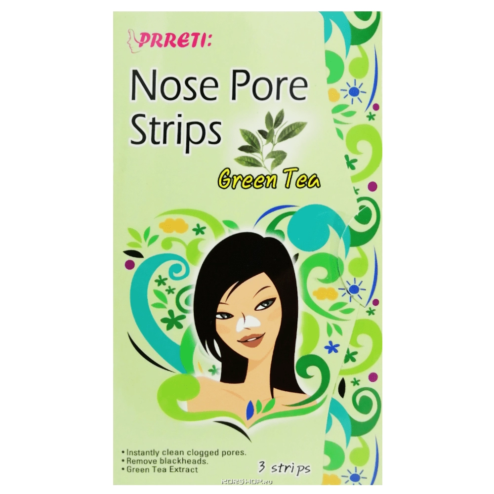 Очищающие поры полоски от черных точек Prreti, Корея Очищающие поры полоски от черных точек Prreti, Корея