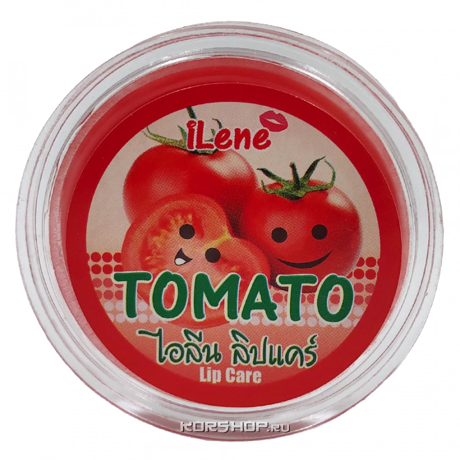 Увлажняющий бальзам для губ с ароматом томата Ilene, Таиланд, 10 г... Увлажняющий бальзам для губ с ароматом томата Ilene, Таиланд, 10 г...