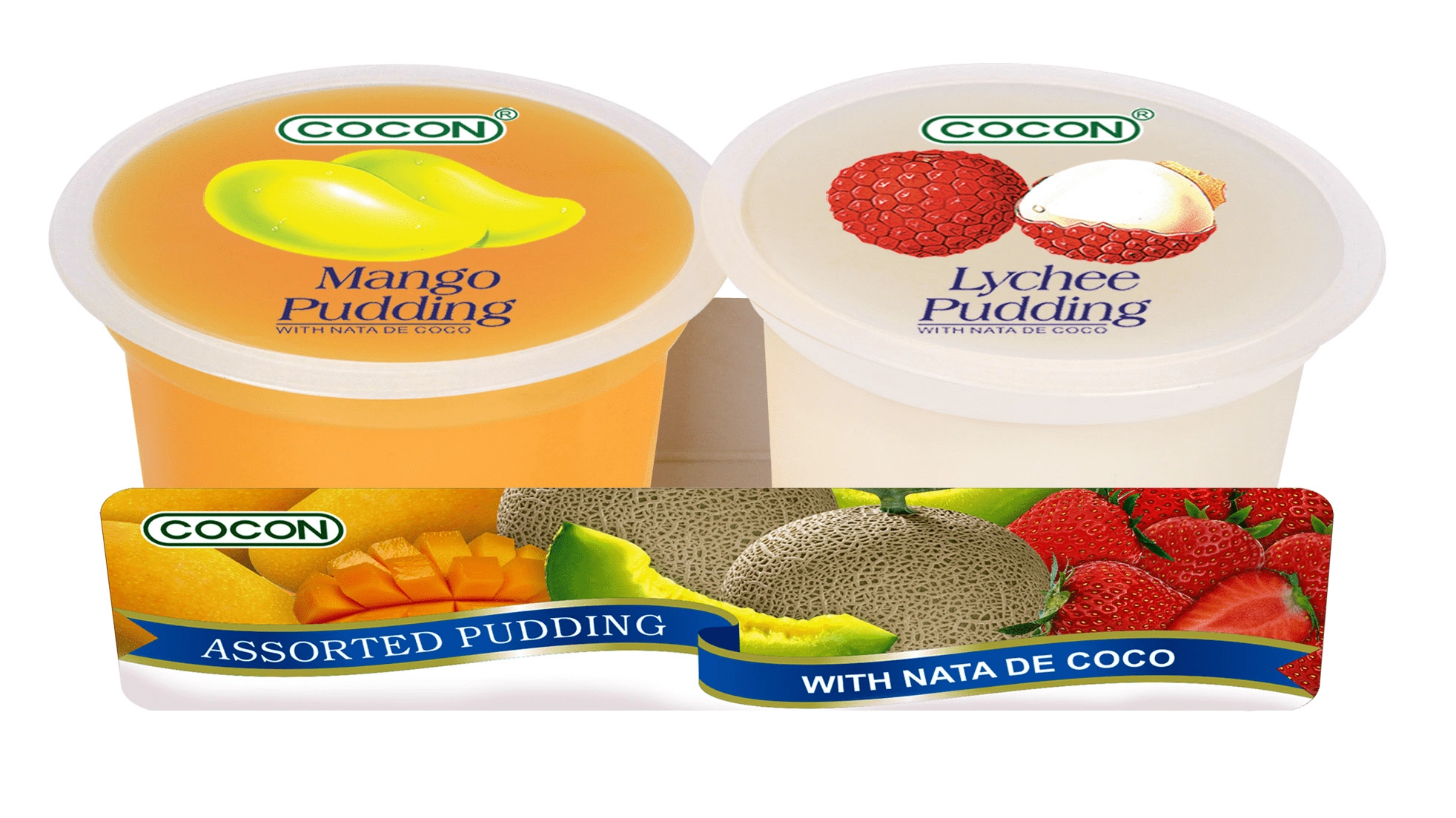 Фруктовый пудинг со вкусом манго и личи Cocon, Малайзия, 236 г (2*118 г) Фруктовый пудинг со вкусом манго и личи Cocon, Малайзия, 236 г (2*118 г)