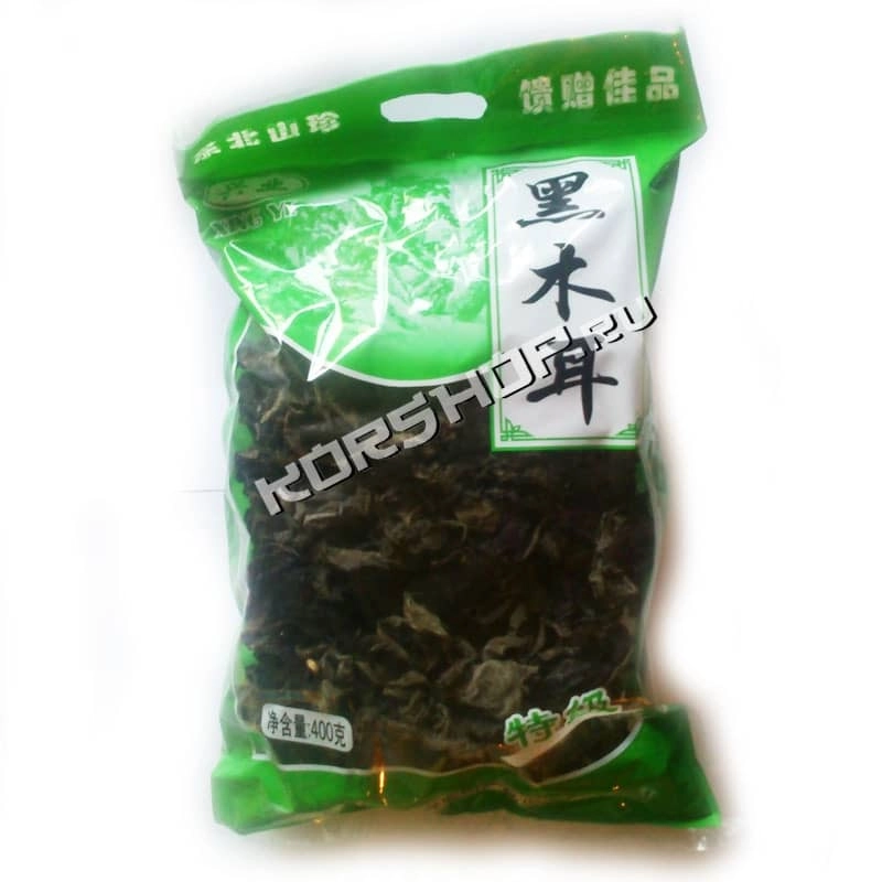 Грибы древесные сушеные Моэр черные (300 г)