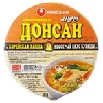 Лапша сублимированная Донсан со вкусом курицы неострая, (чашка), 86 г