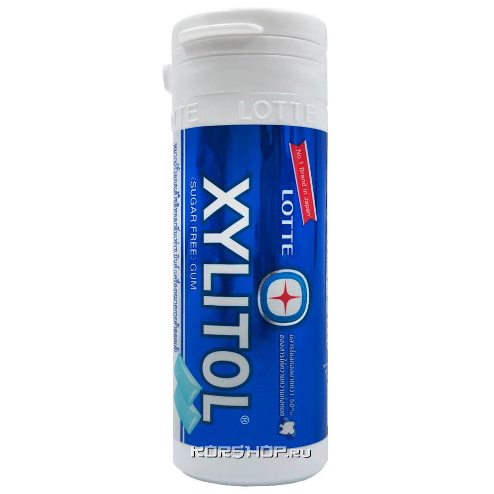 Жевательная резинка Освежающая Мята Xylitol Fresh Mint Thai Lotte, Таиланд, 29 г