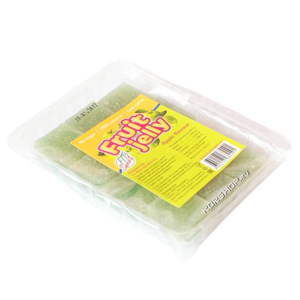Мармелад со вкусом яблока Fit and Sweet, 160 г