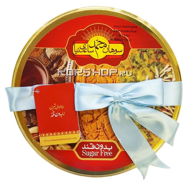 Иранская сладость Сохан без сахара (подарочная упаковка), Иран, 400 г