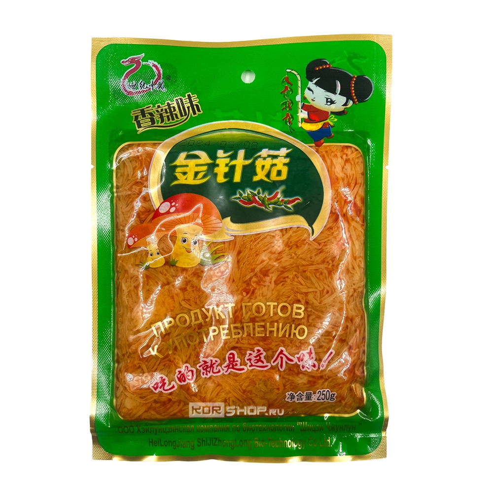 Грибы Энокитаке острые Shuangsheng, Китай, 250 г Грибы Энокитаке острые Shuangsheng, Китай, 250 г