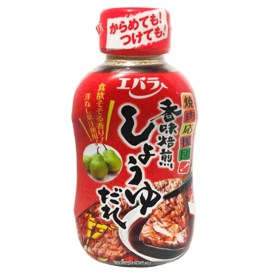 Соевый соус для жареного мяса с грушей Ebara, Япония, 235 г. Соевый соус для жареного мяса с грушей Ebara, Япония, 235 г.