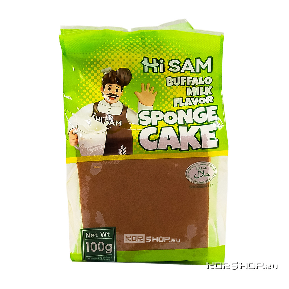 Бисквит со вкусом молока «Привет, Сэм» / Hi Sam, Китай, 100 г Бисквит со вкусом молока «Привет, Сэм» / Hi Sam, Китай, 100 г