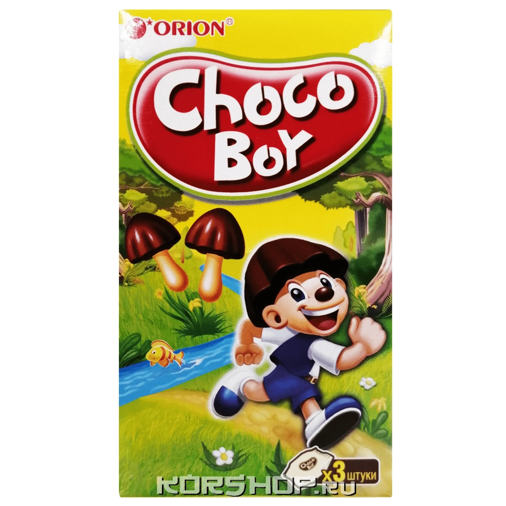 Печенье Choco Boy Orion, Корея, 135 г.