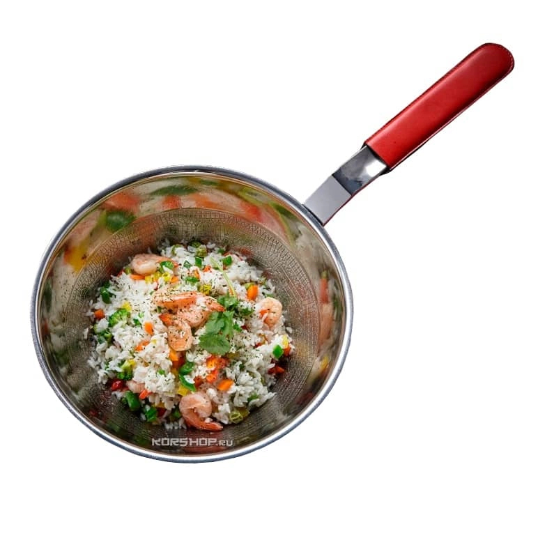 Сковорода из нержавеющей стали S Master 28 см, Корея