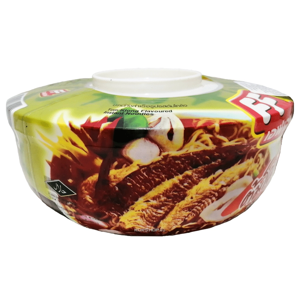 Лапша б/п со вкусом тайского супа с рыбой Том Клонг Fashion Food, Таиланд, 65 г