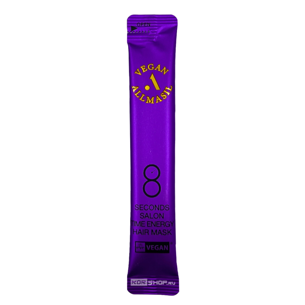 Маска для волос питательная 8 Seconds Salon Time Energy Hair Mask ALLMASIL, Корея, 8 мл