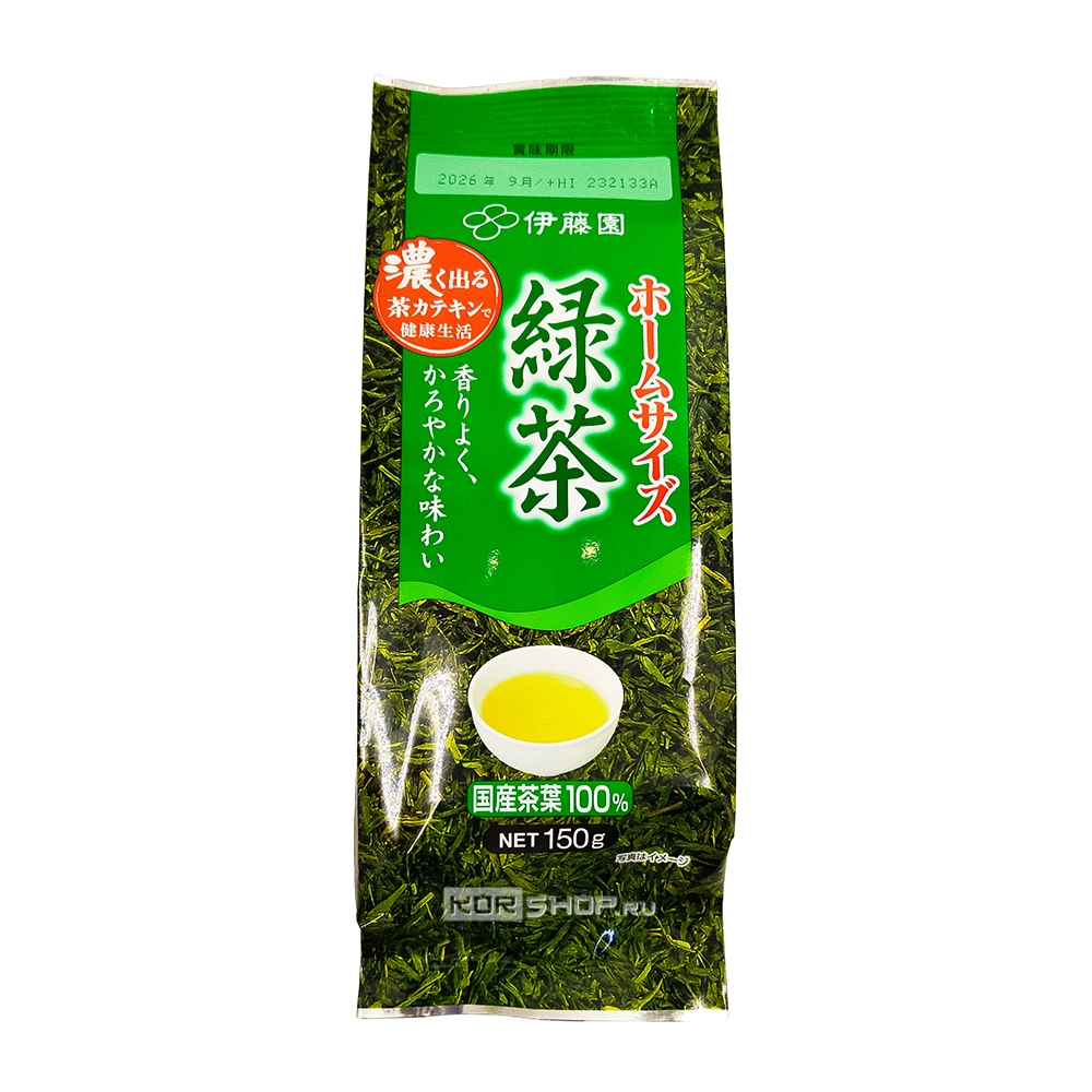 Зеленый чай Рекуча (семейный размер) Itoen, Япония, 150 г