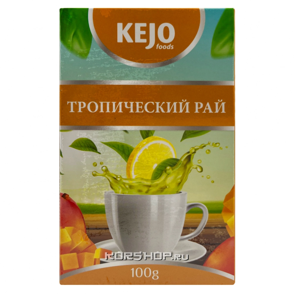 Зеленый чай Тропический Рай Kejo, 100 г