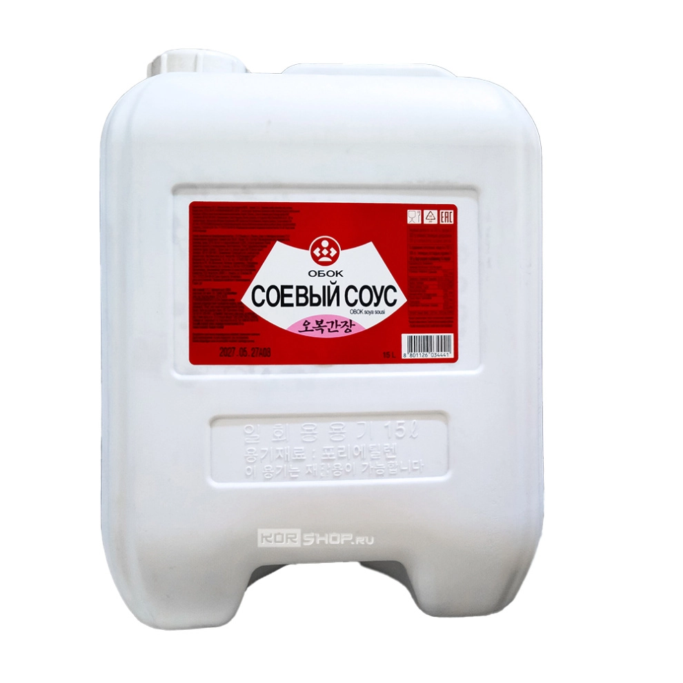 Соевый соус Обок Obok, Корея, 15 л