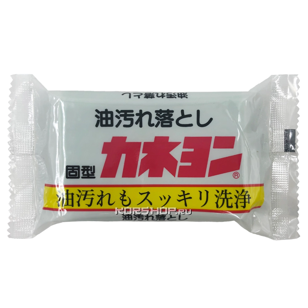 Хозяйственное мыло для выведения жирных пятен Kaneyo, Япония, 110 г