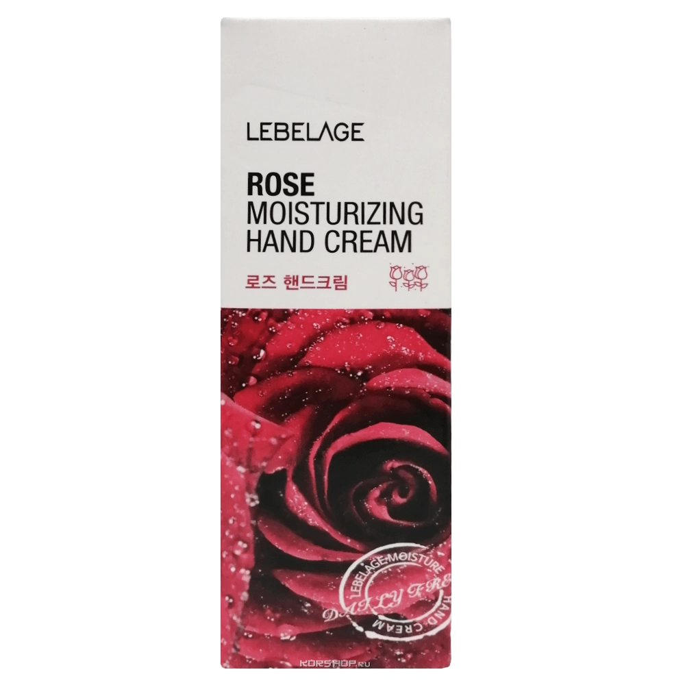 Увлажняющий крем для рук с экстрактом розы Lebelage, Корея, 100 мл