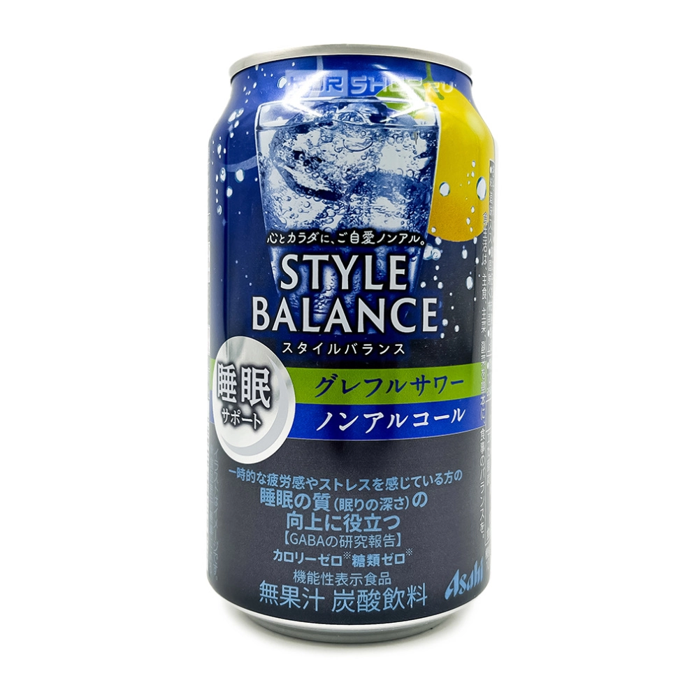 Напиток б/а газированный со вкусом грейпфрута Style Balance Asahi, Япония, 350 мл Напиток б/а газированный со вкусом грейпфрута Style Balance Asahi, Япония, 350 мл