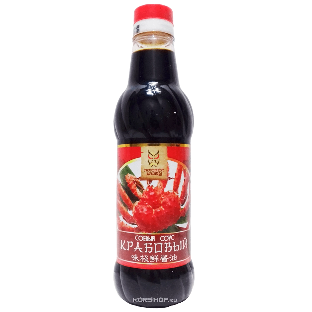 Крабовый соевый соус «Мастер Шифу», Китай, 500 мл Крабовый соевый соус «Мастер Шифу», Китай, 500 мл
