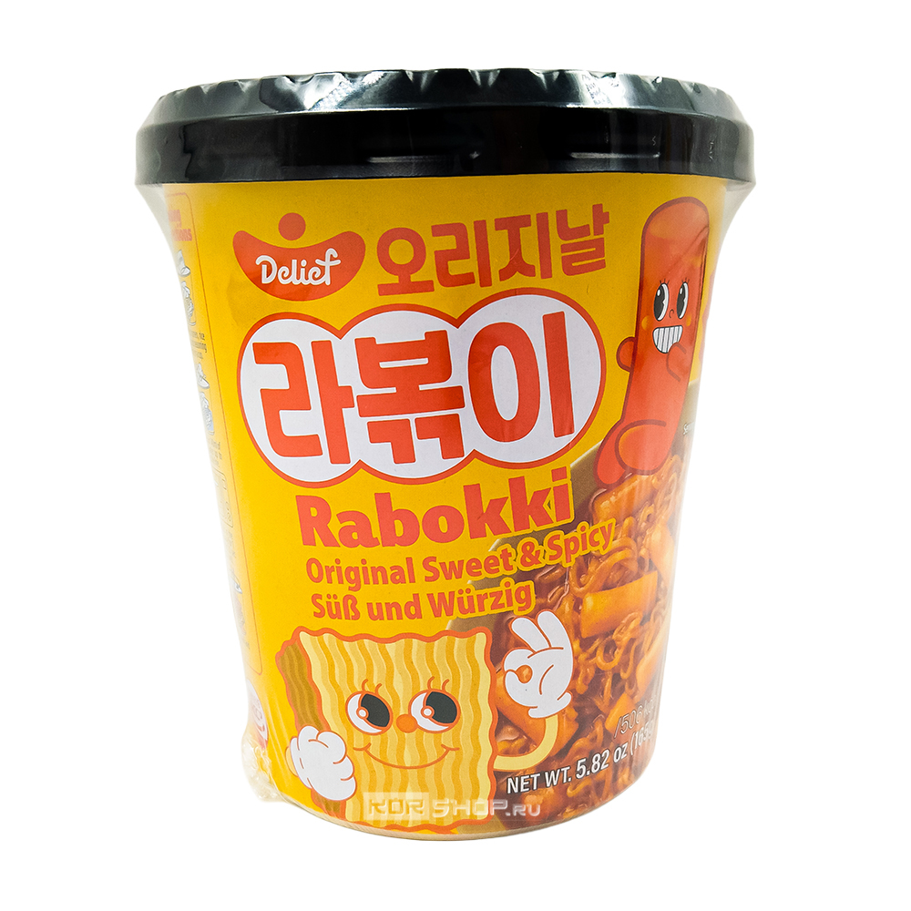 Рапокки в оригинальном сладко-остром соусе Delief, Корея, 165 г Рапокки в оригинальном сладко-остром соусе Delief, Корея, 165 г