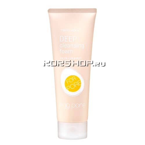 Очищающая пенка для лица EGG PORE DEEP CLEANSING FOAM, Tony Moly, Корея 150 мл