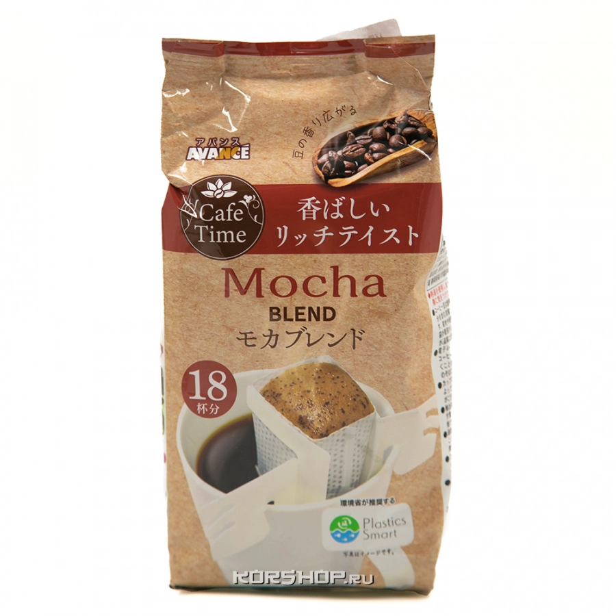 Кофе Эйванс Мока Бленд (дрип-пакеты) Avance Kunitaro, Япония, 16*6 г (96 г) Кофе Эйванс Мока Бленд (дрип-пакеты) Avance Kunitaro, Япония, 16*6 г (96 г)