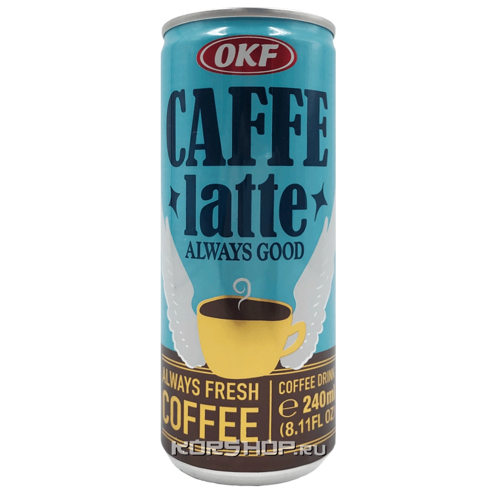 Кофейный напиток Латте OKF, Корея, 240 мл Кофейный напиток Латте OKF, Корея, 240 мл