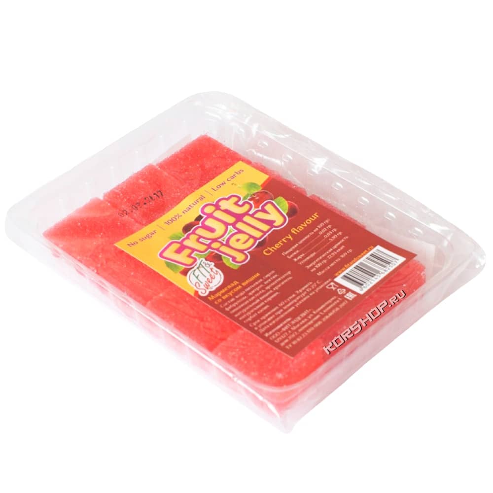 Мармелад со вкусом вишни Fit and Sweet, 160 г