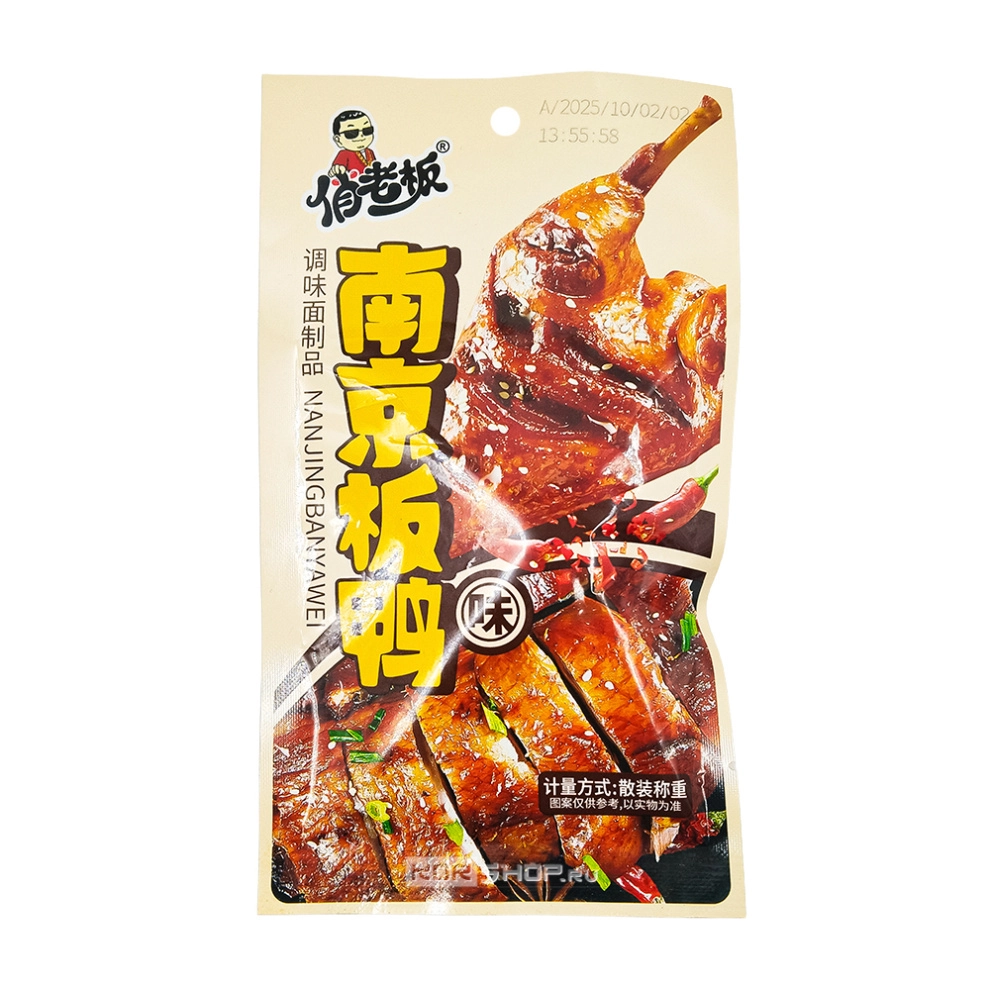 Мучные снеки латяо сладко-пряные со вкусом утки по-пекински Милый Босс, Китай, 20 г Мучные снеки латяо сладко-пряные со вкусом утки по-пекински Милый Босс, Китай, 20 г